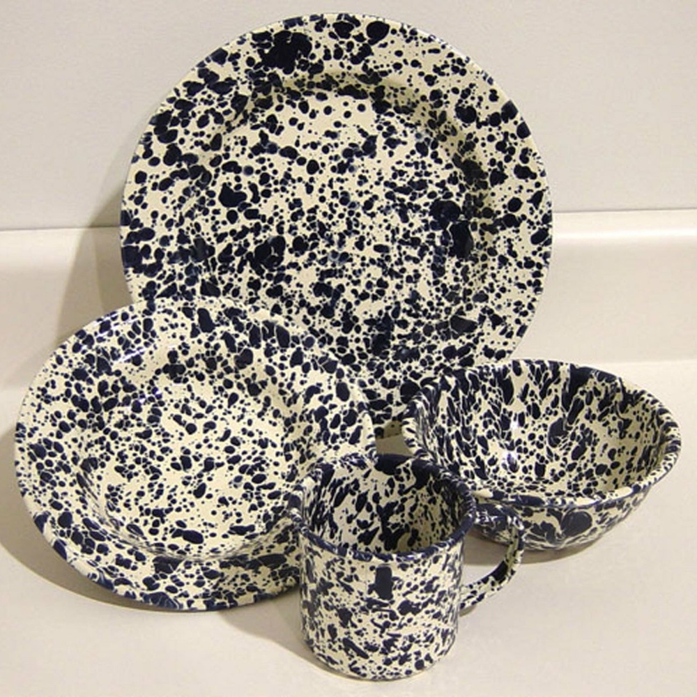 16 Piece Enamelware Starter Set by Crow Canyon/CGS